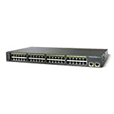 Cisco Catalyst Switch 2960-48TT Layer 2 - 48x10/100 - 2x1000BT - Image de base Lan - Géré, WS-C2960-48TT-L (renouvelé)