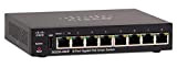 Cisco Commutateur Intelligent SG250-08HP avec 8 Ports Gigabit Ethernet (GbE) plus 45 W PoE, protection à vie limitée (SG250-08HP-K9-EU)