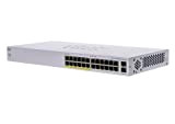 Cisco Commutateur non administrable Business CBS110-24PP-D | 24 Ports GE | PoE partielle | Port partagé SFP 2x1G | Garantie Limitée à Vie (CBS110-24PP-D)