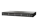 Cisco Small Business 300 Series Managed Switch SF300-48 Commutateur C3 Géré 48 x 10/100 + 2 x SFP Gigabit combiné ...