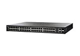 Cisco Small Business SG220-50P Géré L2 Gigabit Ethernet (10/100/1000) Noir 1U Connexion Ethernet, supportant l'alimentation via ce port (PoE) - ...