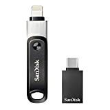 Clé Sandisk 128 Go iXpand Go ,USB-A vers USB-C