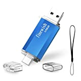 CLé USB 128 Go, 2 en 1 USB C Pendrive 128gb Portable Clef USB 128go Type C Memory Stick 128 ...