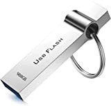 Clé USB 3.0 étanche haute vitesse avec porte-clés, stockage externe de données pour PC, ordinateur portable, tablette