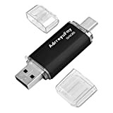 Clé USB 64Go, Flash Drive 64Go OTG 2 en 1 Type C Pendrive USB 2.0 Mémoire Stick pour PC, Tablette, ...