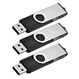 Clé USB 8GO Lot de 3 USB 2.0 Pivotantes Mémoire Stick Flash Drive Clef USB U Disque pour PC Ordinateur ...