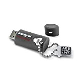 Clé USB Integral 16go Crypto-197 256-Bit 3.0 USB Mémoire Flash Drive cryptée - Certifiée selon la norme FIPS 197, protection ...