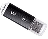 CLE USB SILICON POWER U02 32GB Plastic Noire USB 2.0 SP032GBUF2U02V1K