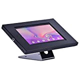 click4av TAD10L21B Support pour tablette antivol Compatible avec iPad 10.2 10.5 Samsung 10.4 Noir