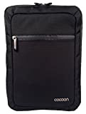 Cocoon Slim XS - 9,75" Sac à bandoulière pour tablette avec système d'organisation spécial/Sangle ajustable/Noir - 24,7 x 7,6 x ...