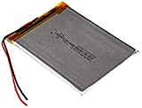 Compatible avec La Batterie Lithium-ION Polymère 3,7 V 357095 Cellule Lipo Li-ION Rechargeable 3500 MAh E-Book DVD 7 Pouces Tablette ...