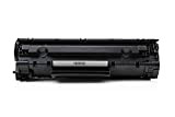 Compatible pour HP Laserjet Pro MFP M 126 nw Toner Noir - CF283A - pour ca. 1500 Pages (5% Couverture)
