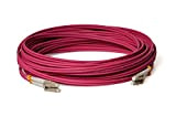 CONBIC® Câble fibre optique à fibre optique OM4 LC vers LC mâle 100 m Câble patch Duplex 50/125 - Câble ...