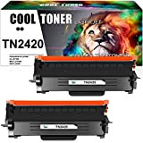 Cool Toner TN2420 Cartouche de Toner Compatible pour Brother DCP-L2530DW MFC-L2710DW HL-L2350DW DCP-L2510D HL-L2375DW MFC-L2730DW MFC-L2750DW HL-L2310D TN-2420 TN2410 TN-2410 ...