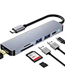 COOLEAD Hub USB C vers USB 3.0 6 ports 5 Gb/s OTG Type C Hub Adaptateur USB C vers USB ...