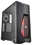Cooler Master - MasterBox K500L - Boitier PC Gaming (Moyenne Tour ATX, 1 Fenetre, 2xVentilateurs 120mm Rouge) - Noir