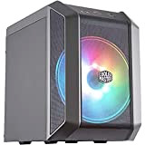 Cooler Master MasterCase H100 ARGB - Boîtier PC Mini-ITX avec flux d'air à haut volume, châssis compact à mailles fines, ...