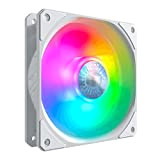 Cooler Master SickleFlow 120 RGB White Edition - Ventilateur de Boîtier PC 1 Refroidissement 120 mm, Compatible Carte Mère RGB ...