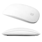 Coque en silicone pour Apple Magic Mouse 1 et 2, résistante aux chutes, à la poussière, ultra fine (blanc)