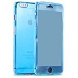 Coque Integrale iPhone 6/6S en Gel Transparent Bleu