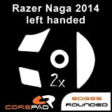 Corepad Skatez Pro 154 Pieds de Souris de Remplacement Compatible avec Razer Naga 2014 Lefthanded