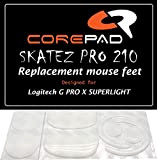 Corepad Skatez Pro 210 Pieds de Souris de Remplacement Compatible avec Logitech G Pro X Superlight