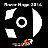 Corepad Skatez Pro 90 Pieds de Souris de Remplacement Compatible avec Razer Naga 2014 / Naga Chroma