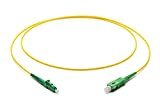 Corning Câble patch en fibre optique 2,0 mm – Singlemode Simplex : LC APC Simplex vers SC APC Simplex 3 ...