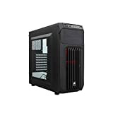 Corsair Carbide SPEC-01 Boîtier PC Gaming (Fenêtré Moyenne Tour ATX) Noir avec LED Rouge
