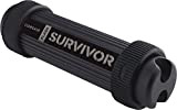 Corsair CMFSS3B-32GB Flash Survivor Stealth v2 32GB USB 3.0, Etanchéité robuste Lecteur Flash - Noir