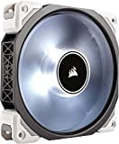 Corsair - CO-9050041-WWML120 - PRO Ventilateur de Boitier, 120mm, Premium Ventilateur à Lévitation Magnétique, Blanc LED (Single Pack)