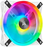 Corsair iCUE QL120 RGB, Ventilateur LED RGB PWM 120 mm (34 LED RGB Paramétrables Individuellement, Allant jusqu’à 1 500 TR/Min, ...