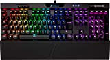 Corsair K70 RGB MK.2 Clavier Mécanique Gaming (Cherry MX Blue: Précis et Audible, Rétro-Éclairage RGB Multicolore, AZERTY FR Layout) - ...