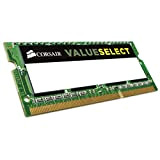 Corsair Value Select SODIMM 4Go (1x4Go) DDR3 1600MHz C11 Mémoire pour Ordinateur Portable/Notebook - Noir