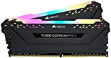 Corsair Vengeance RGB PRO 32Go (2 x 16Go) DDR4 3600MHz C18, Kit de Mémoire Haute Performance (AMD Optimisé) - Noir