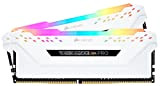 Corsair Vengeance RGB PRO - Kit de Mémorie Enthousiaste (16Go (2x8Go), DDR4, 2666MHz, C16, XMP 2.0) Eclairage LED RGB dynamique ...