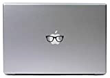 Couleur de Decal dans votre choix MacBook Air Pro 13 Lunettes Nerd Hipster 6 x 2 cm ordinateur portable autocollants Skin Milchglas