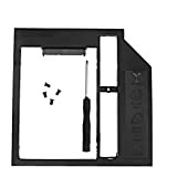 Create idea Disque Dur Caddy Adaptateur Dur SATA ¨¤ SATA 2¨¨me Disque Dur SSD SSD 9.5mm Caddy CD/DVD-ROM Baie Optique