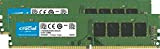 Crucial RAM 16Go Kit (2x8Go) DDR4 2400MHz CL17 Mémoire de Bureau CT2K8G4DFS824A