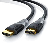 CSL - Câble HDMI 2.0b UHD 4k @30Hz 18 GBits de 12,5 m - Ethernet Haut Debit - HDMI 2.0b ...