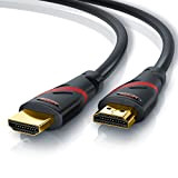 CSL - Câble HDMI 2.0b UHD 4k @60Hz 18 GBits 1m - Ethernet haut debit - HDMI 2.0b 2.0a 2.0 ...
