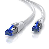CSL Câble réseau CAT.8 15 m 40 Gbits – Câble réseau LAN – Câble Ethernet Gigabit haute vitesse – 40 ...