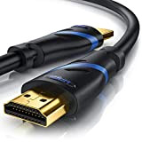 CSL-Computer Câble HDMI 8 K 2.1 4 m 8 K @ 60 Hz 4 K @ 120 Hz avec DSC ...