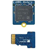 CUHAWUDBA Module EMMC 16G avec Adaptateur EMMC T2 de Tour - pour Carte de DéVeloppement NanoPi/PC / RK3399