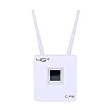 Cusstally Routeur WiFi 3G 4G LTE 150 Mbps Portable Routeur CPE sans DéVerrouillé avec Emplacement pour Carte Sim Port WAN/LAN ...