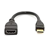 CY Câble adaptateur Mini HDMI vers HDMI pour appareil photo DV Sony Cannon MP4 DC DV Mini HDMI Adaptateur Mini ...