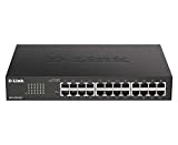 D-Link DGS-1100-24v2 Switch Smart Web Manageable 24 ports Gigabit 10/100/1000mbps - Idéal pour Entreprise Administration et Réseaux Gérés