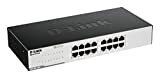 D-Link GO-SW-16G Switch 16 ports Gigabit 10/100/1000mbps - Idéal Partage de Connexion et Mise en Réseau Small/Home Office