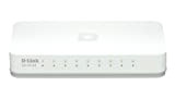 D-Link GO-SW-8E Switch 8 Ports Ethernet 10/100mbps - Idéal Partage de Connexion et Mise en Réseau Small/Home Office