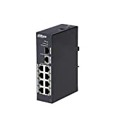 Dahua Technology PFS3110-8P-96 commutateur réseau Non-géré Fast Ethernet (10/100) Connexion Ethernet, supportant l'alimentation via ce port (PoE) Noir